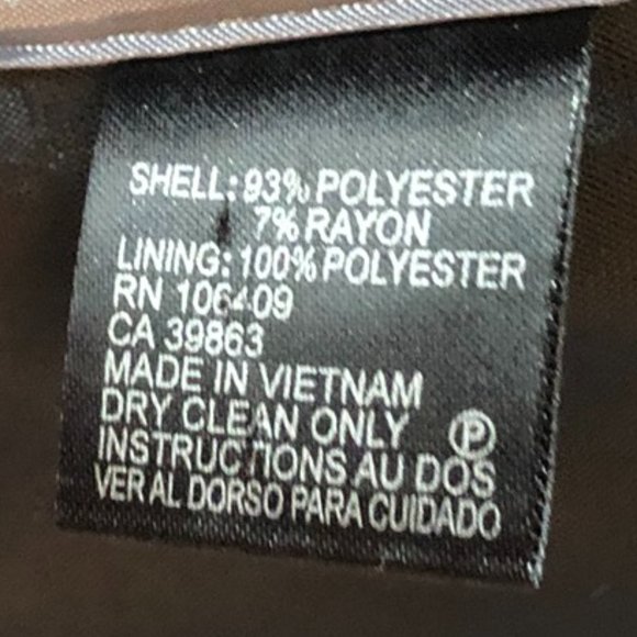 Tahari ASL Black Pinstripe Pant Suit Sz 2 - Picture 4 of 8